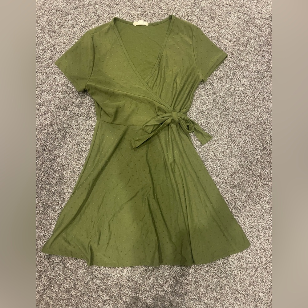 Rona and Coster Olive Green Mini Dress